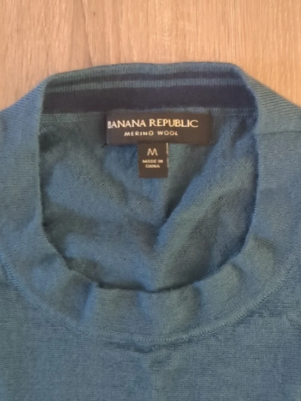 Banana Republic Teal Crewneck Sweater
